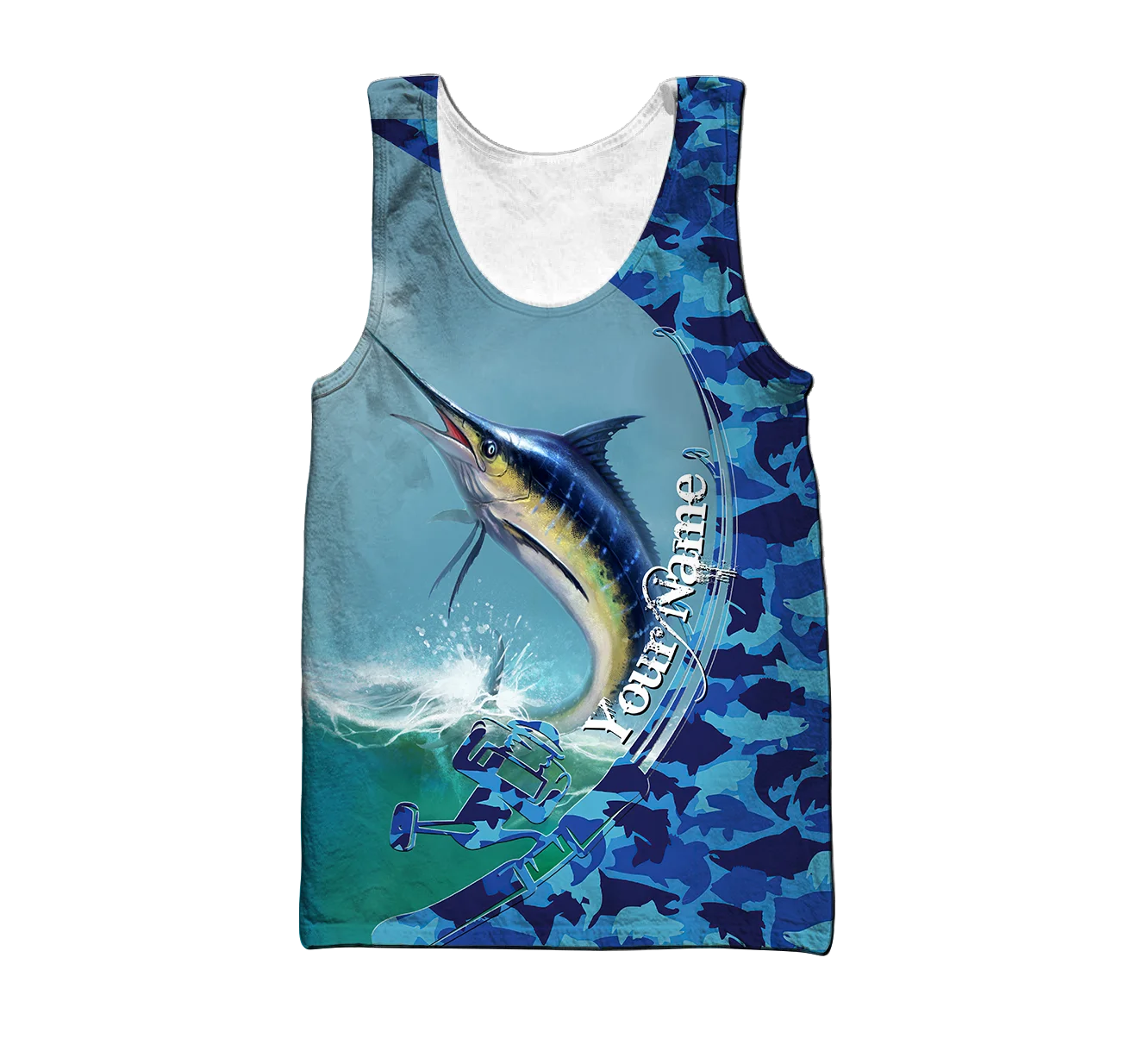 Custom name Mahi mahi fishing  - Fishing Vest ulasan dan harga