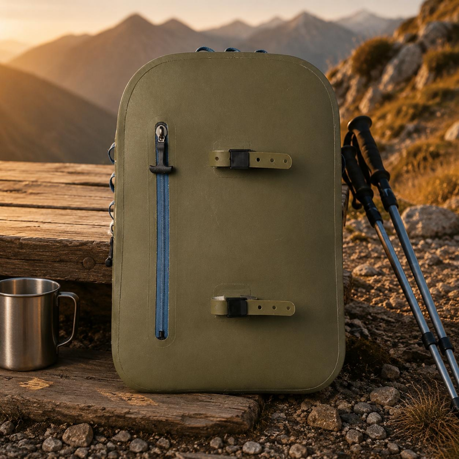 Rod Holder Backpack Breathable - Fishing Backpack ulasan dan harga