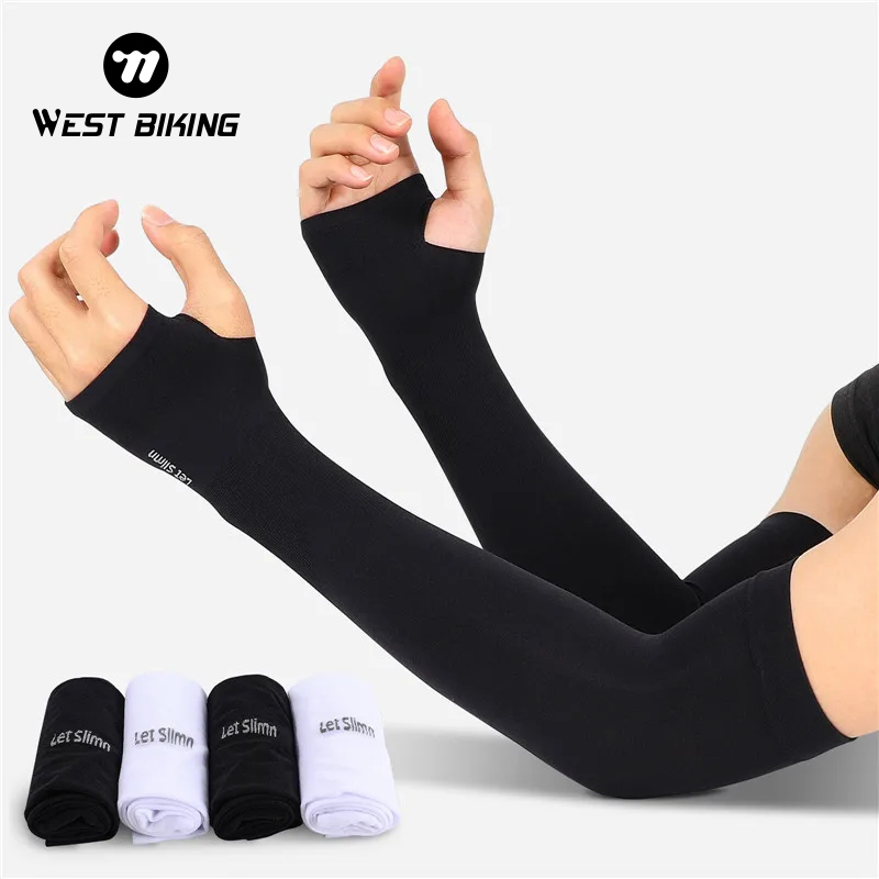1 Pair Cycling Arm Sleeves Sun - Fishing Gloves ulasan dan harga