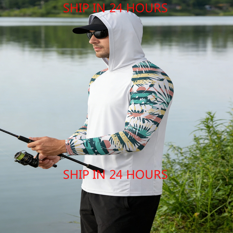 Fishing Shirts Long Sleeve Hoo - Fishing Hoodie ulasan dan harga