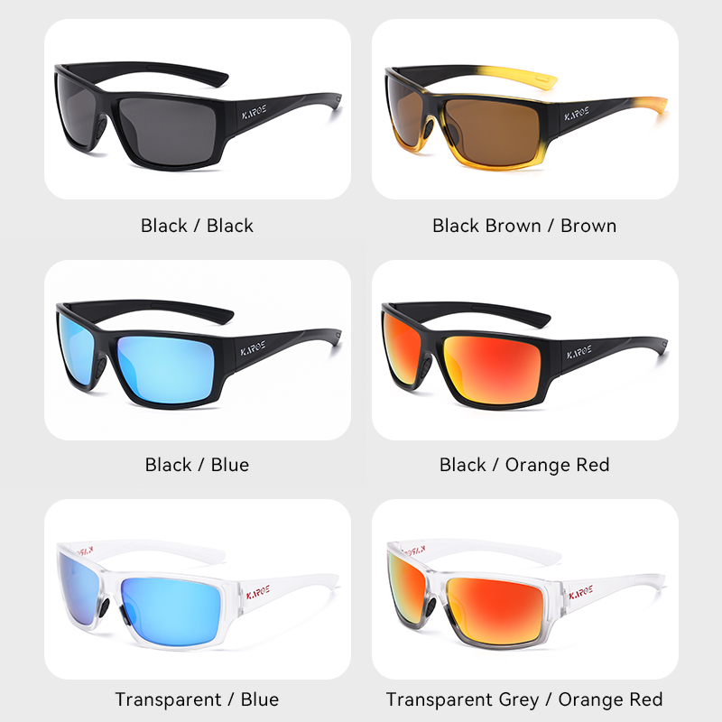 3Pcs/Set Karos Polarized Sungl - Fishing Sunglasses Polarized ulasan dan harga