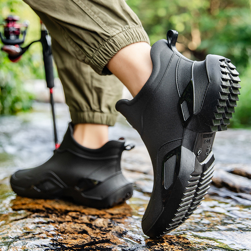 Unisex Short Tube Water Shoes  - Fishing Boots ulasan dan harga