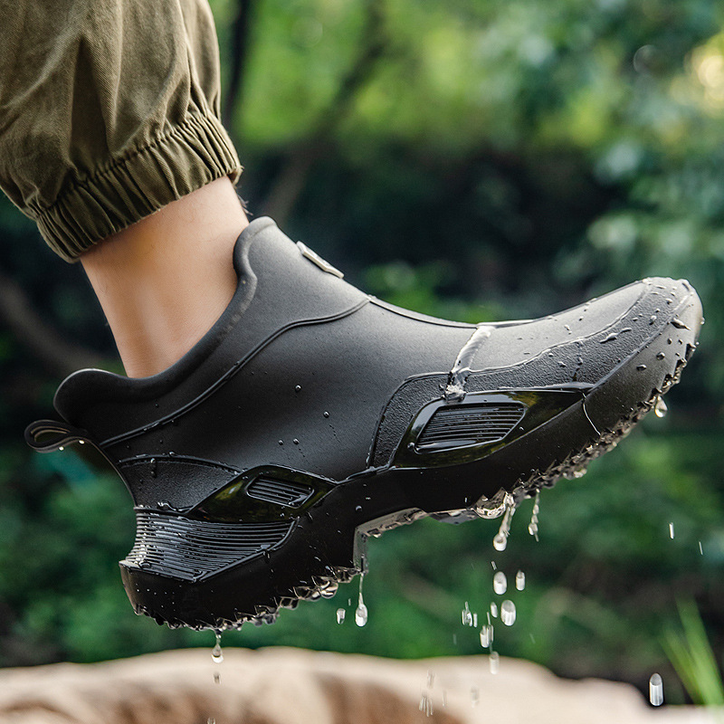 Unisex Short Tube Water Shoes  - Fishing Boots ulasan dan harga