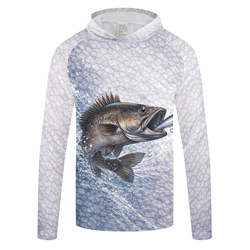 Fishing Shirt Hooded Men Quick - Fishing Hoodie ulasan dan harga