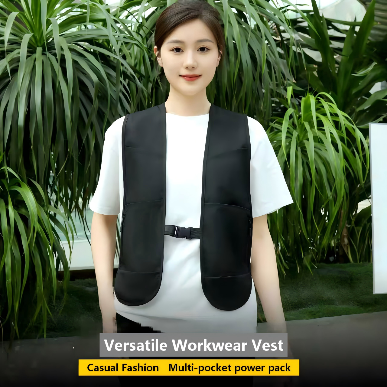 Zipper type work vest super li - Fishing Vest ulasan dan harga
