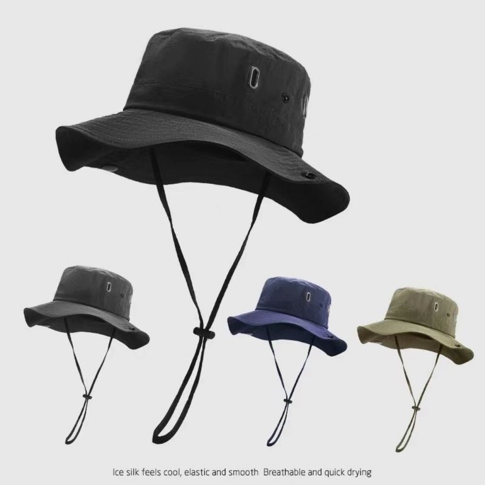 Sun Protection Quick Dry Men S - Fishing Hat ulasan dan harga