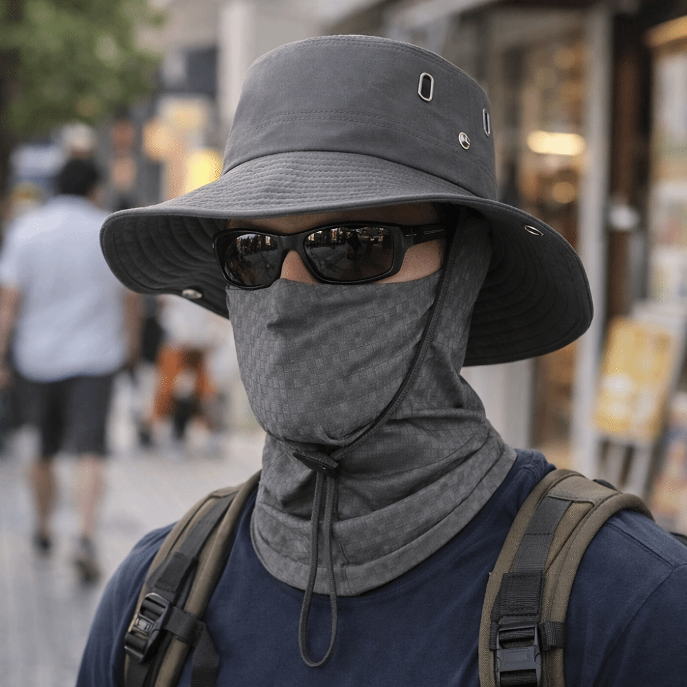 Sun Protection Quick Dry Men S - Fishing Hat ulasan dan harga