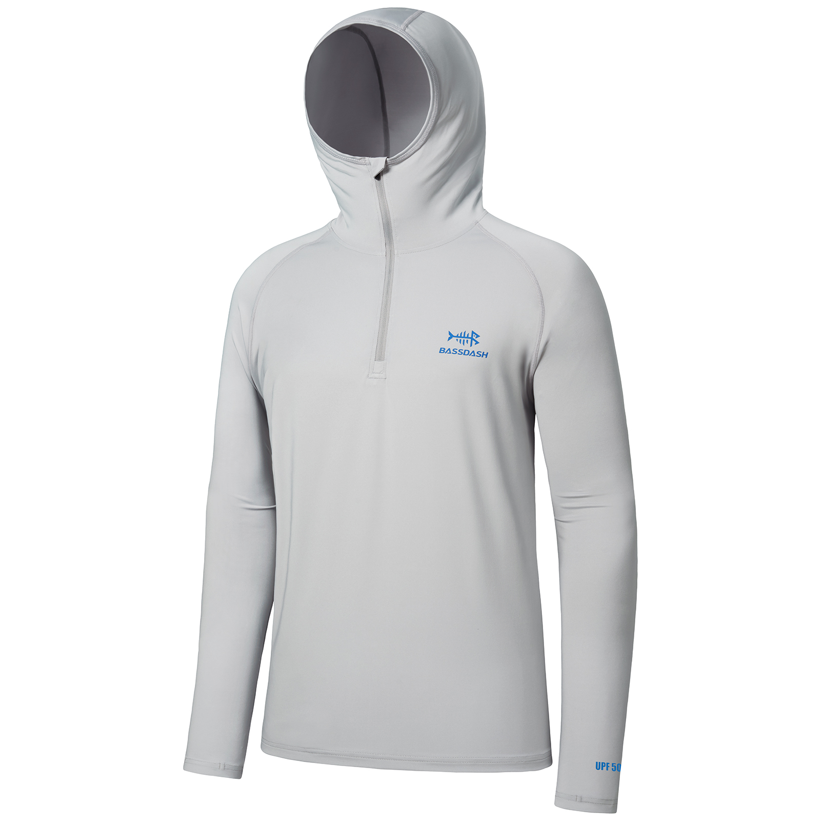 Bassdash Men’s UPF 50+ 1/4 Zip - Fishing Hoodie ulasan dan harga