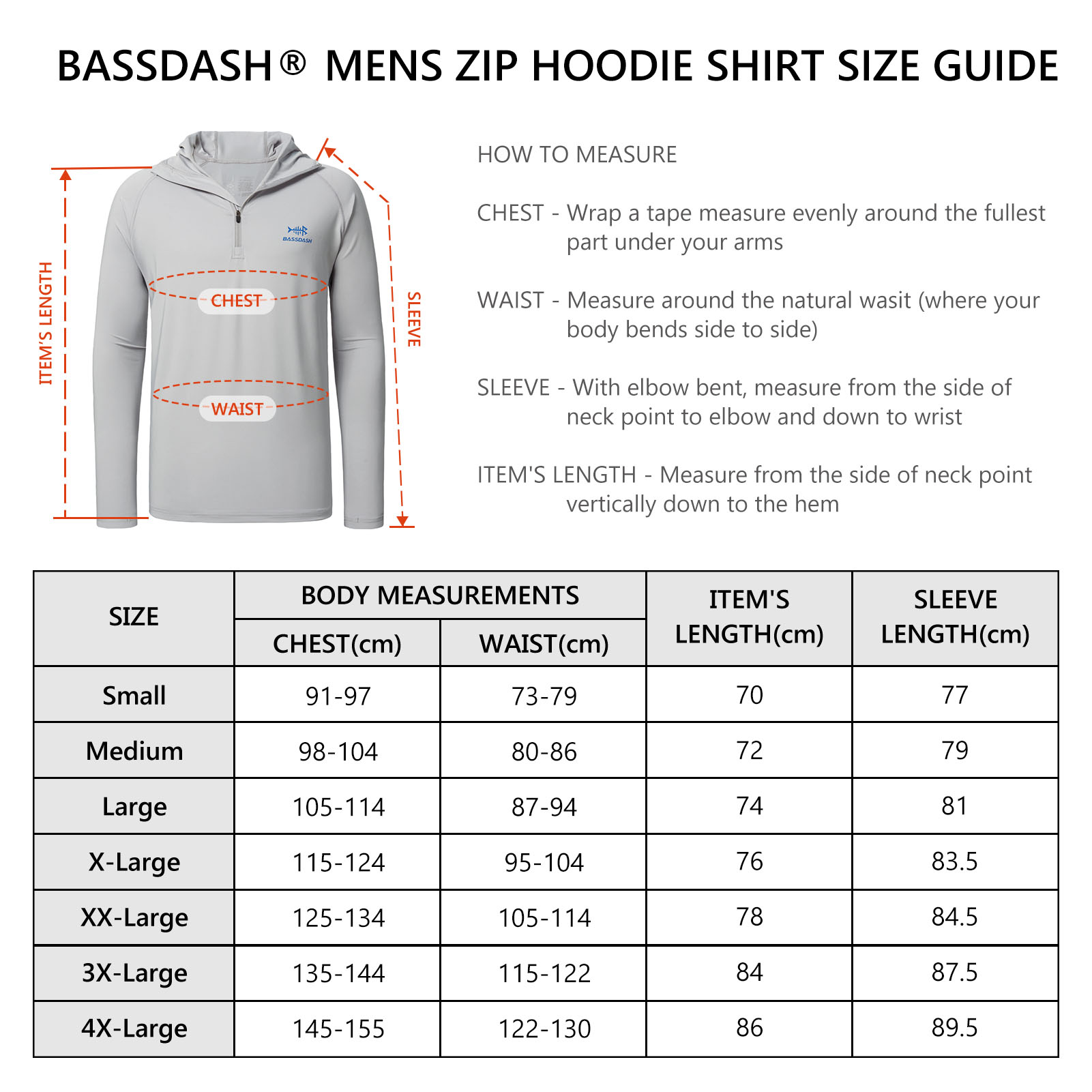 Bassdash Men’s UPF 50+ 1/4 Zip - Fishing Hoodie ulasan dan harga