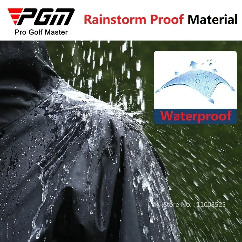 Pgm Men Golf Raincoat Rain Pan - Fishing Rain Suit ulasan dan harga