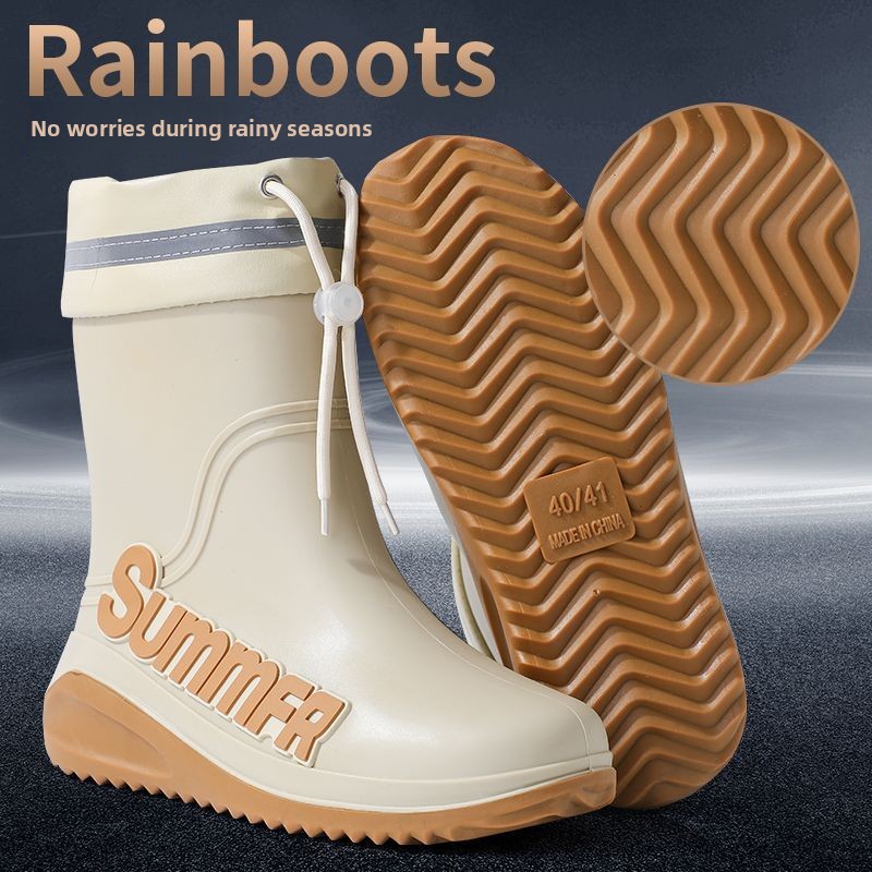 Men's Lined Mid-Calf Rain Boot - Fishing Boots ulasan dan harga