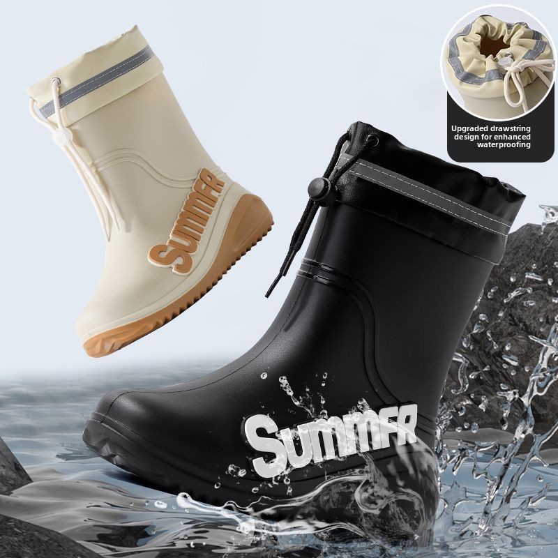 Men's Lined Mid-Calf Rain Boot - Fishing Boots ulasan dan harga