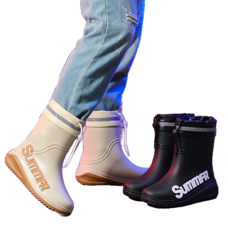 Men's Lined Mid-Calf Rain Boot - Fishing Boots ulasan dan harga